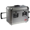 STAGG 40-lp dj trolley case-silver Thumbnail 1